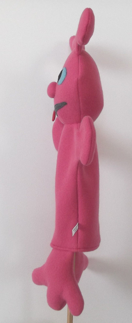 -10% ANGEBOT - Handpuppe Fantasy Alien Monster Pink 45cm