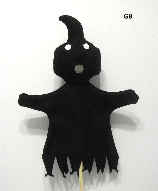 Handpuppe Halloween Geist Gespenst 35cm Handgefertigt