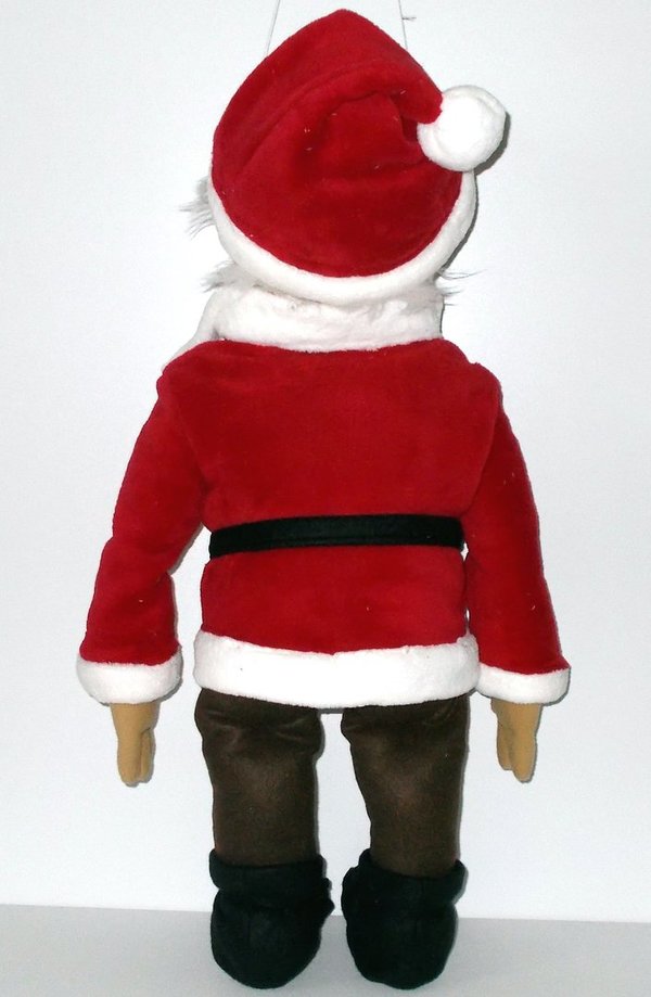 Klappmaulpuppe Weihnachtsmann Santa Handpuppe 77cm