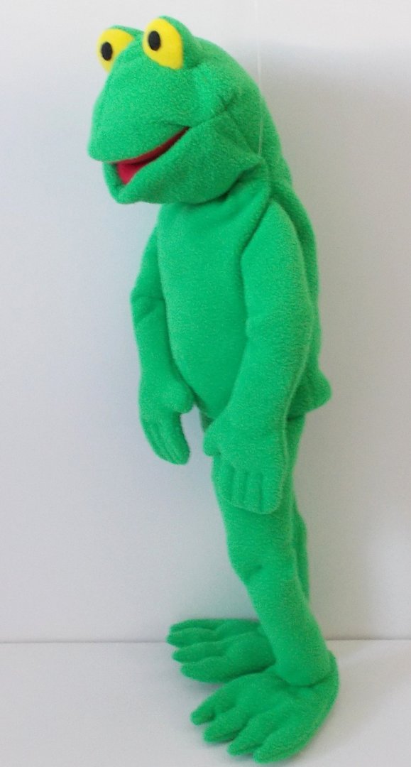 Klappmaulpuppe Frosch 55cm