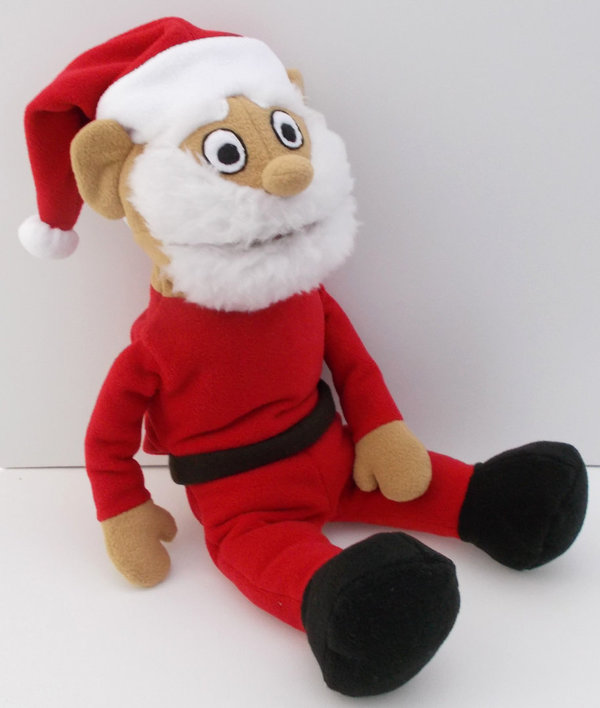Klappmaulpuppe Weihnachtsmann Santa 55cm