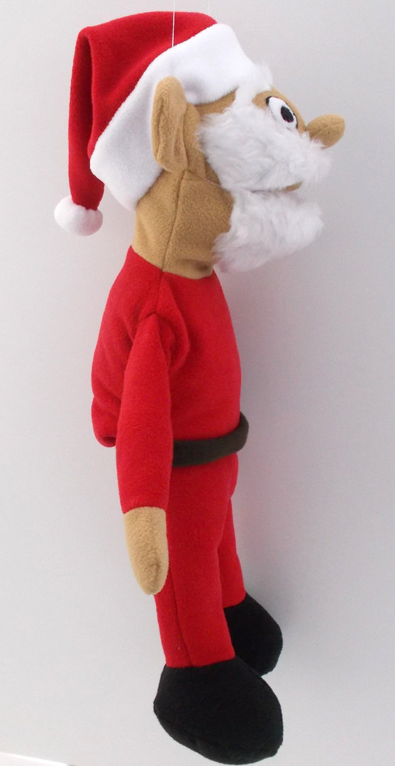 Klappmaulpuppe Weihnachtsmann Santa 55cm