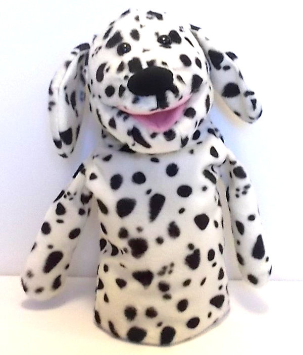 Klappmaulpuppe Dalmatiner Hund Handpuppe 33cm